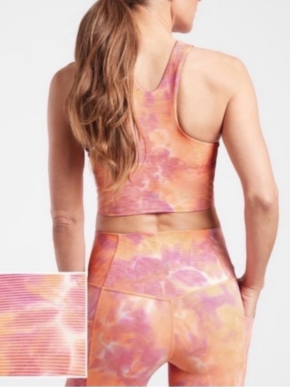 ATHLETA Conscious Crop Tie Dye M - Picture 6 of 12